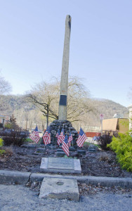 Standing Stone Monument dedicated in 1996